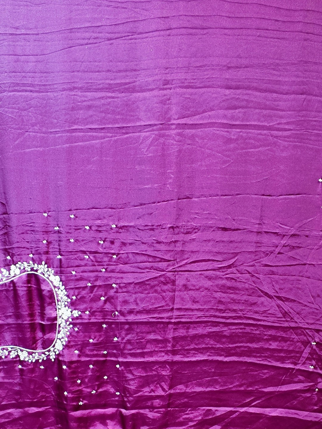 Amethyst Regal Exquisite Bloom Saree
