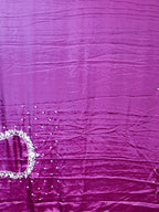 Amethyst Regal Exquisite Bloom Saree