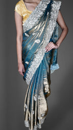 Jade Regal Exquisite Couture Saree