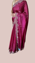 Fuchsia Regal Exquisite Couture Saree