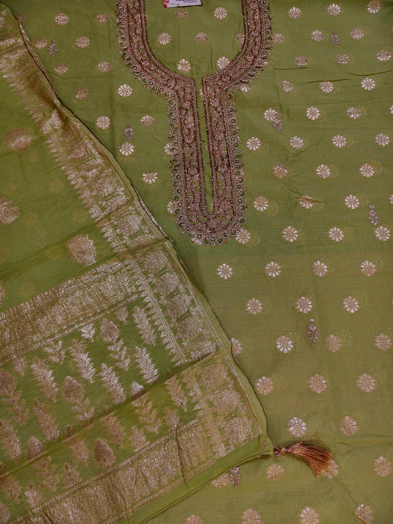 Emerald Regal Heritage Luxe Saree