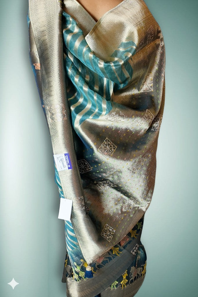 Jade Regal Opulent Essence Saree