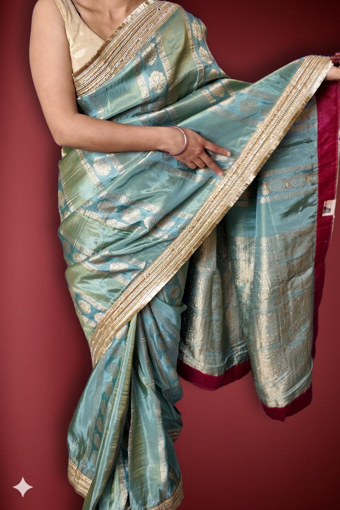 Jade Regal Exquisite Heritage Saree