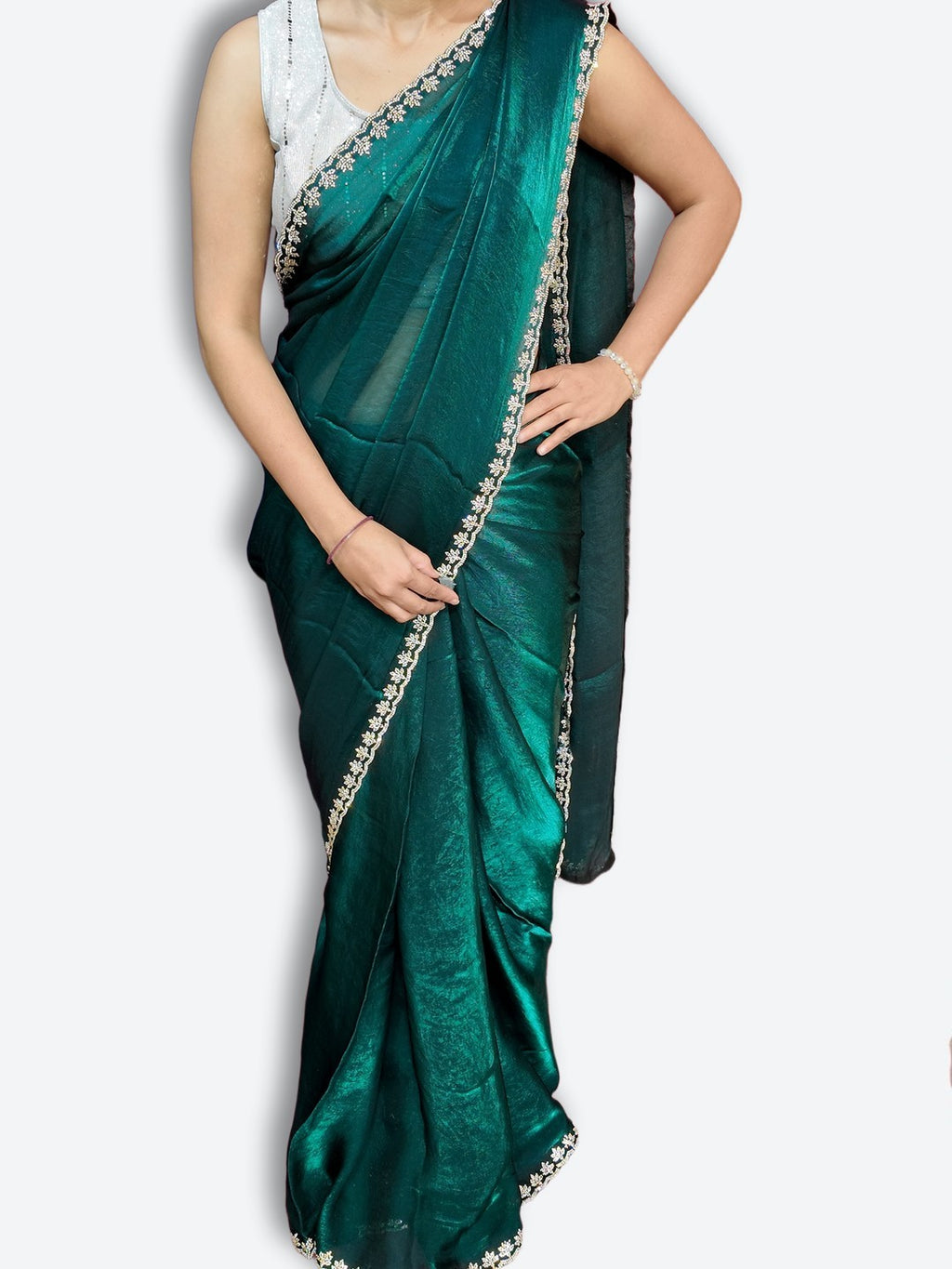 Saffron Regal Radiant Elegance Saree