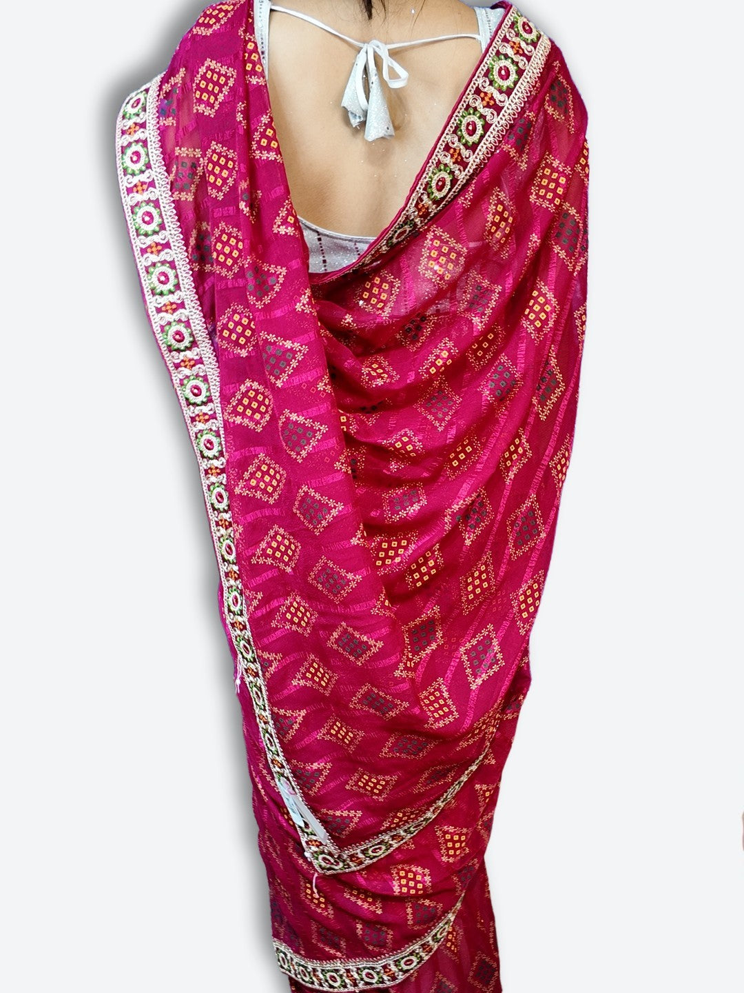 Fuchsia Regal Heritage Luxe Saree