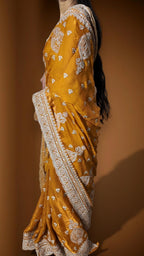 Saffron Regal Exquisite Heritage Saree