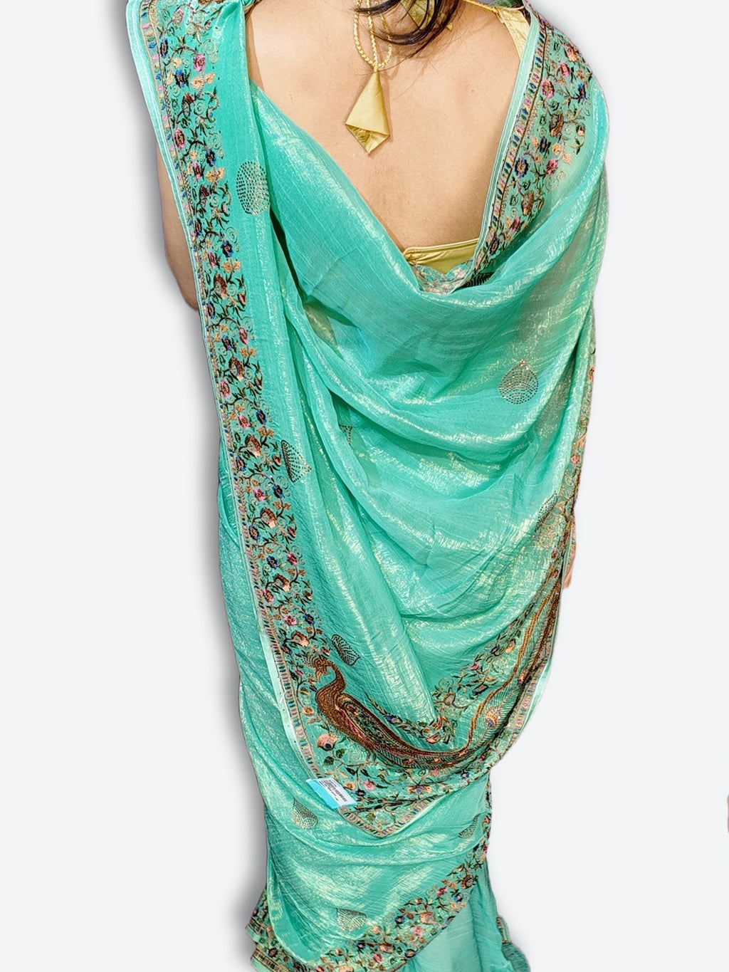 Jade Enchanted Regal Elegance Saree