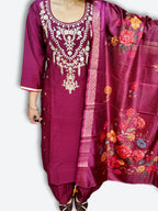 Bordeaux Regal Opulent Elegance Suit
