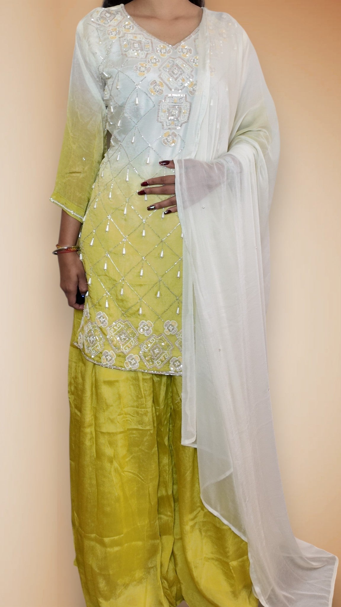 Mint Ethereal Regal Elegance Suit
