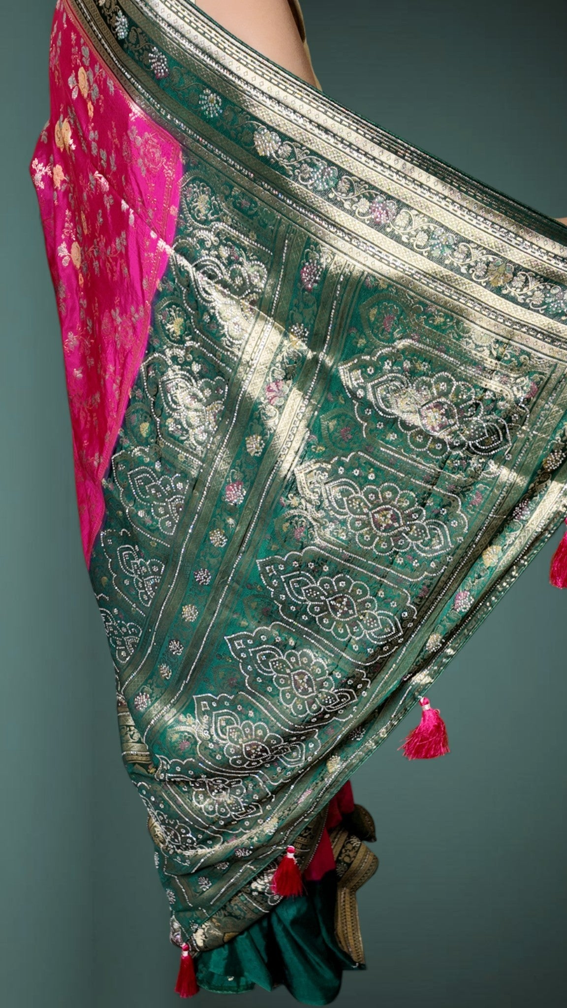 Rose Regal Opulent Heritage Saree