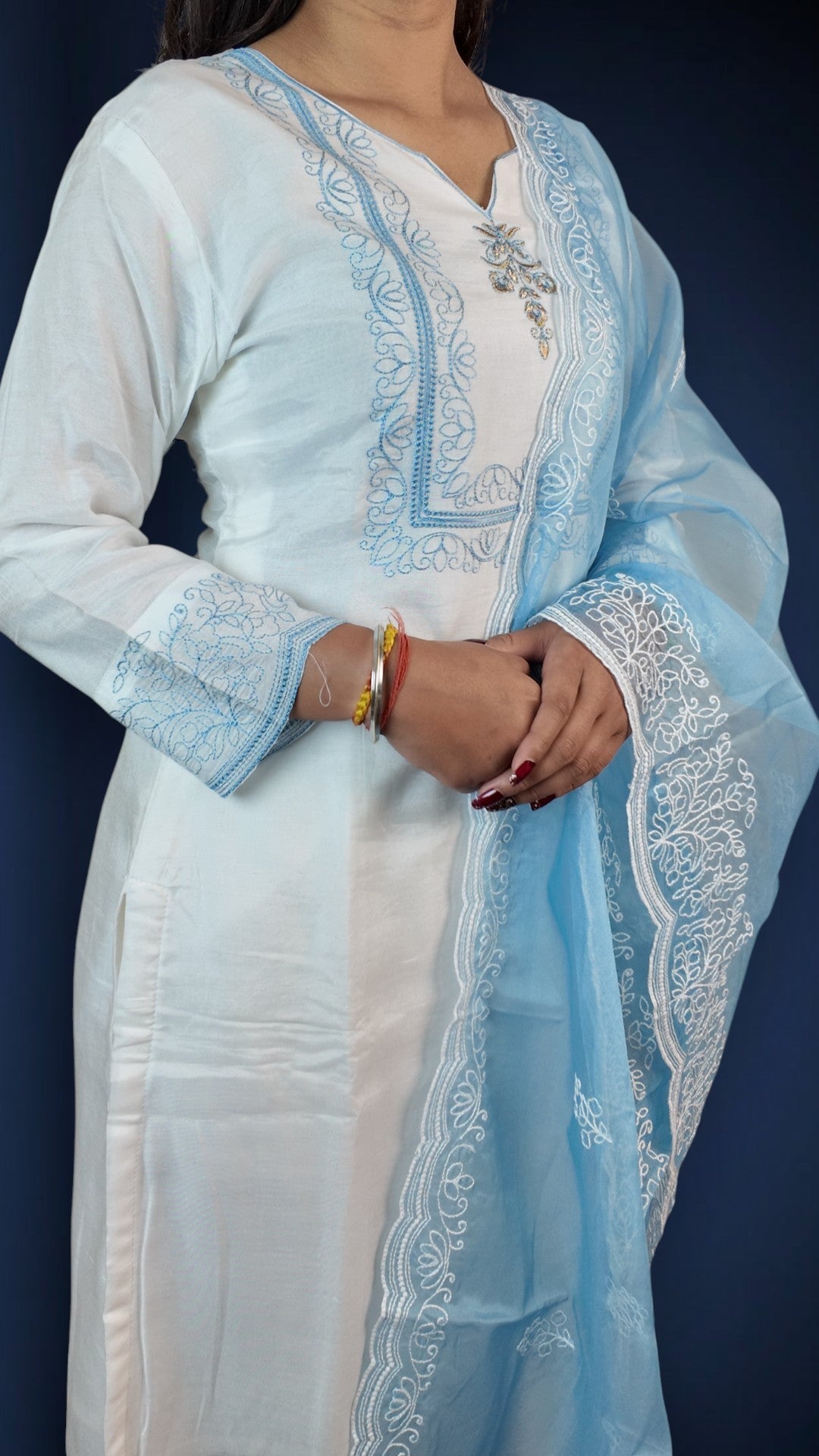 Ivory Celestial Elegance Charm Suit