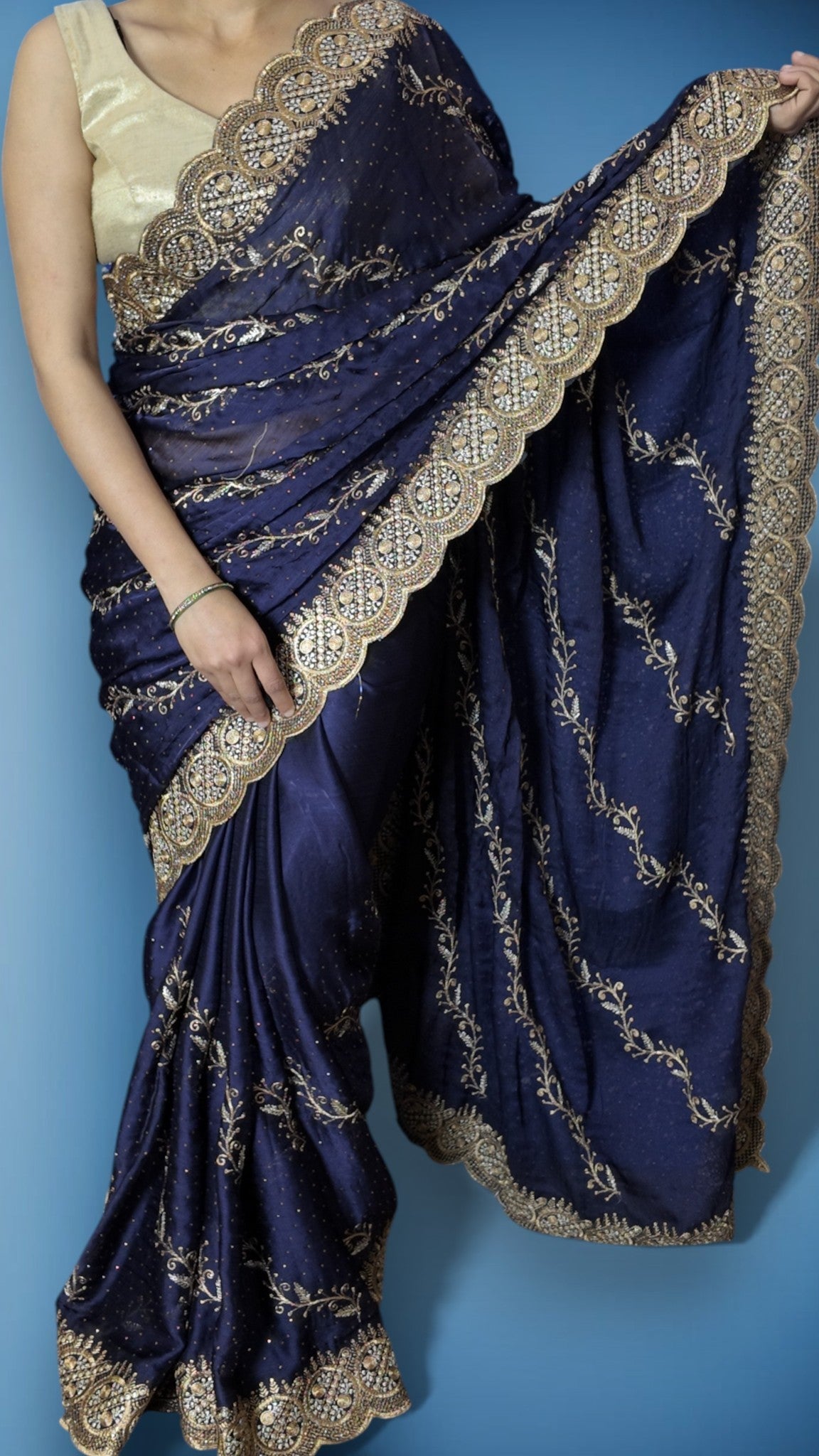 Fuchsia Regal Opulent Heritage Saree
