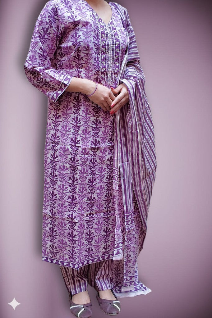 Orchid Graceful Couture Bloom Suit