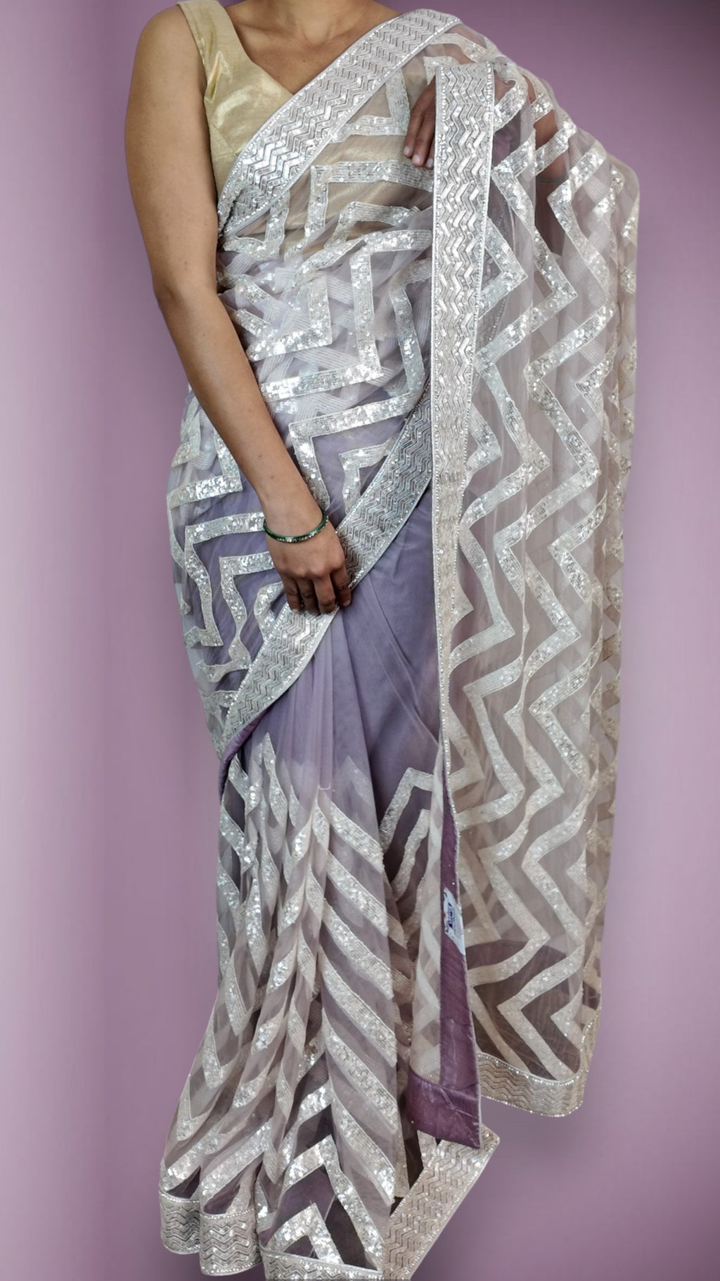 Orchid Regal Opulent Glamour Saree