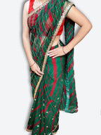 Emerald Regal Radiant Couture Saree
