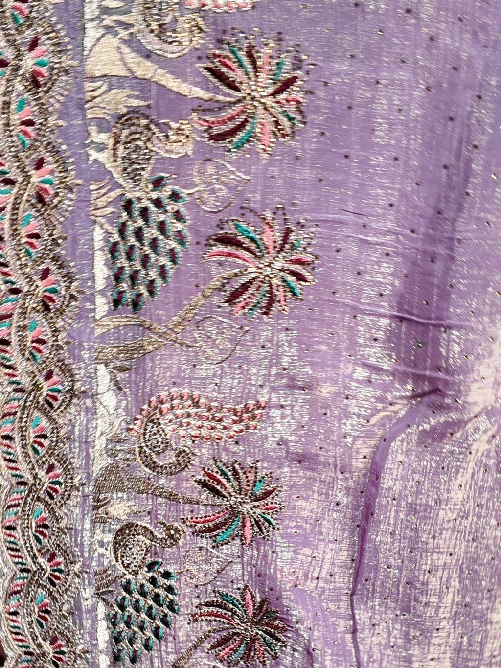 Amethyst Radiant Majestic Elegance Saree