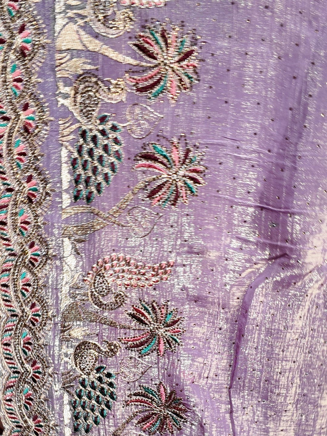 Amethyst Radiant Majestic Elegance Saree