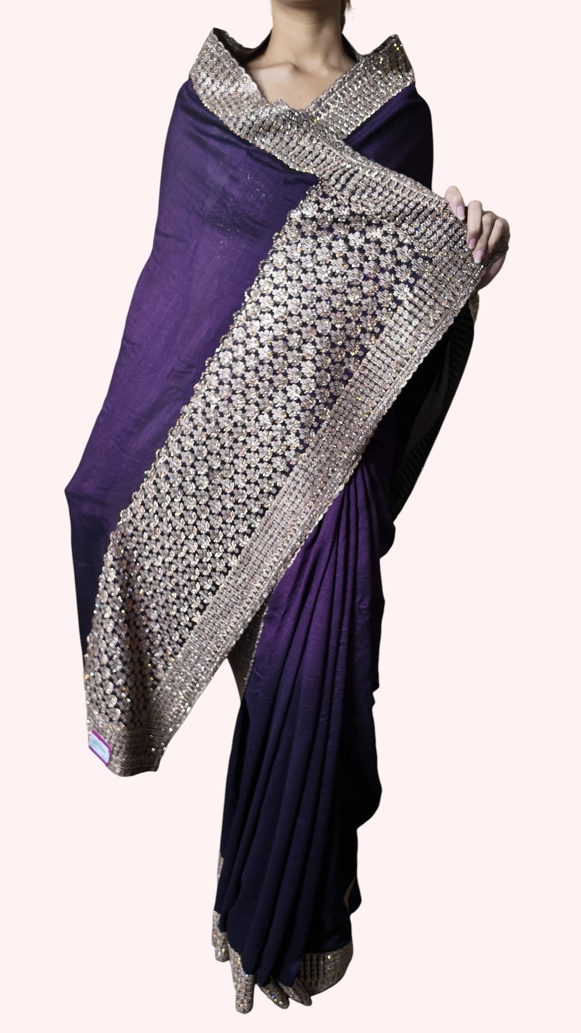 Amethyst Regal Opulent Dream Saree
