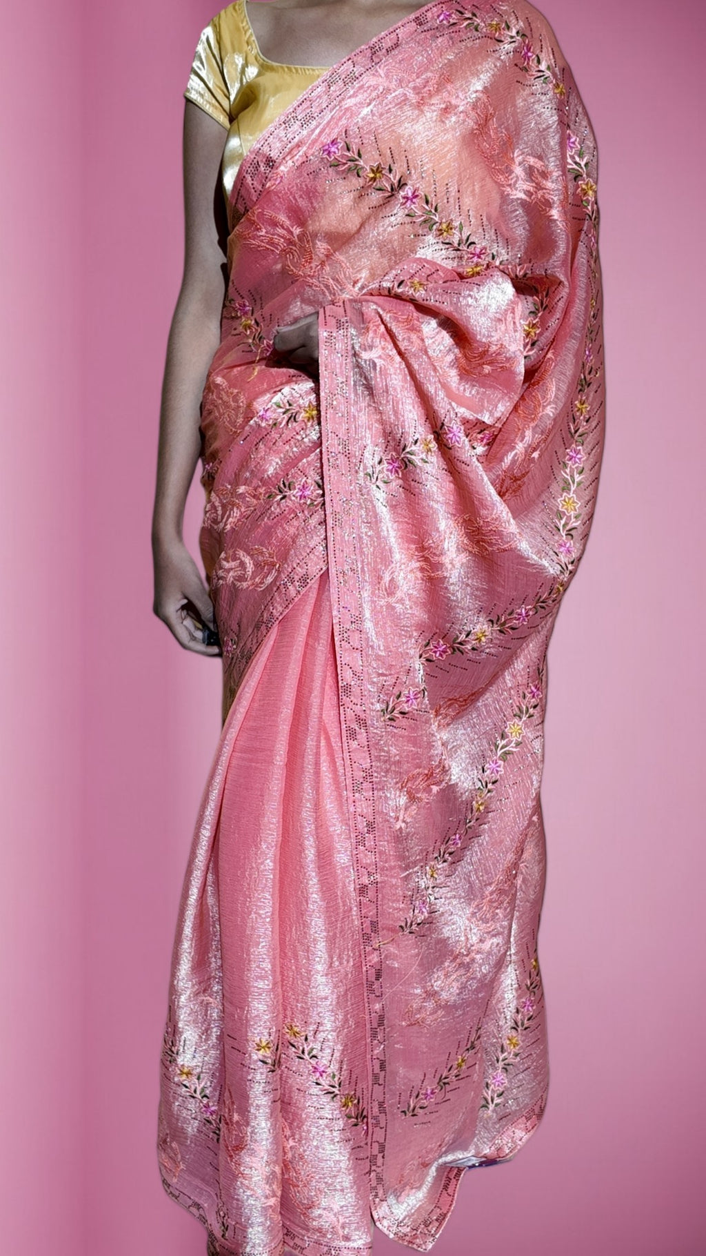 Blush Ethereal Graceful Heritage Saree