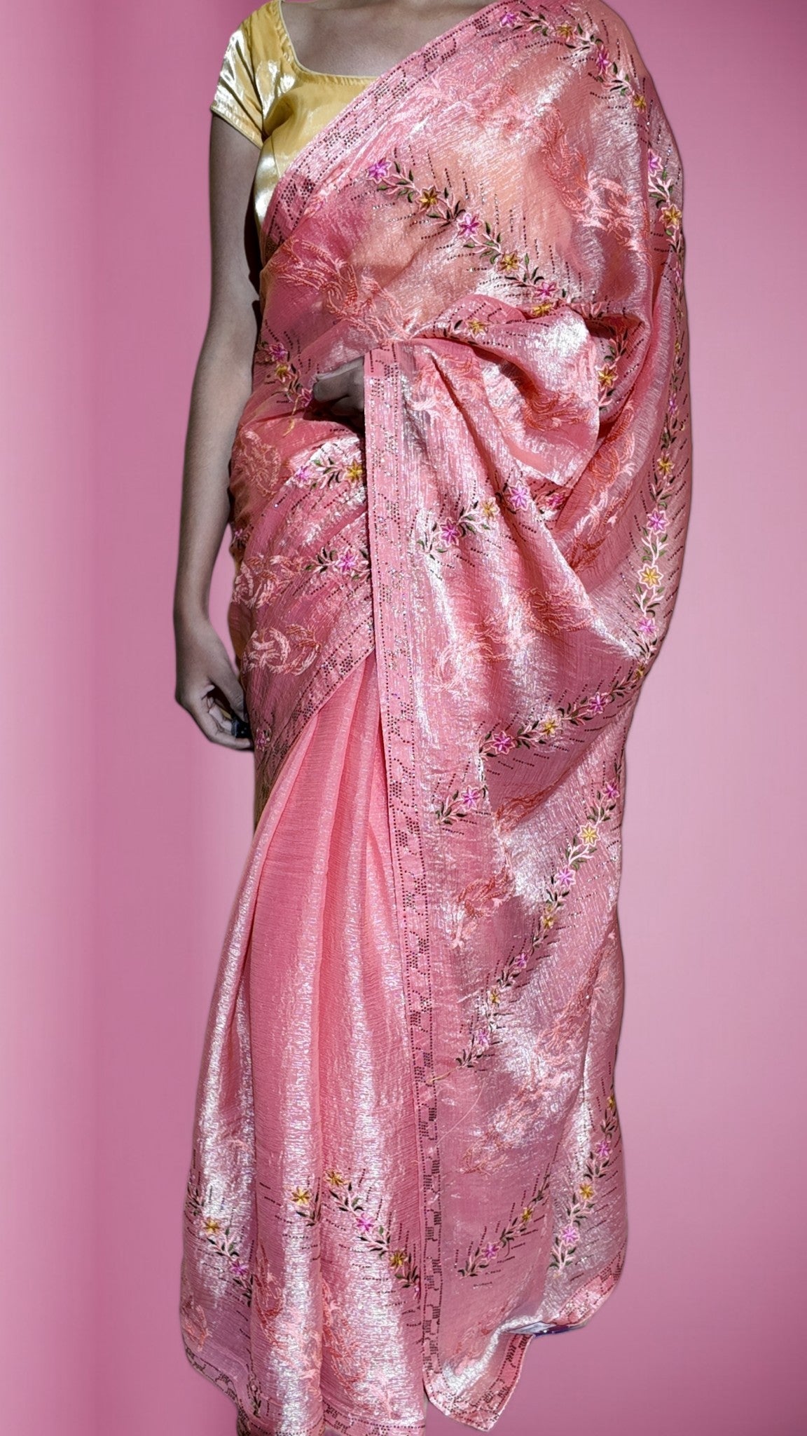 Blush Ethereal Graceful Heritage Saree