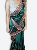 Emerald Regal Opulent Heritage Saree