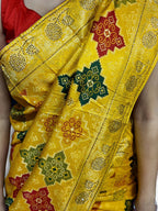 Saffron Regal Opulent Heritage Saree
