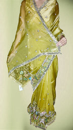 Saffron Regal Exquisite Couture Saree