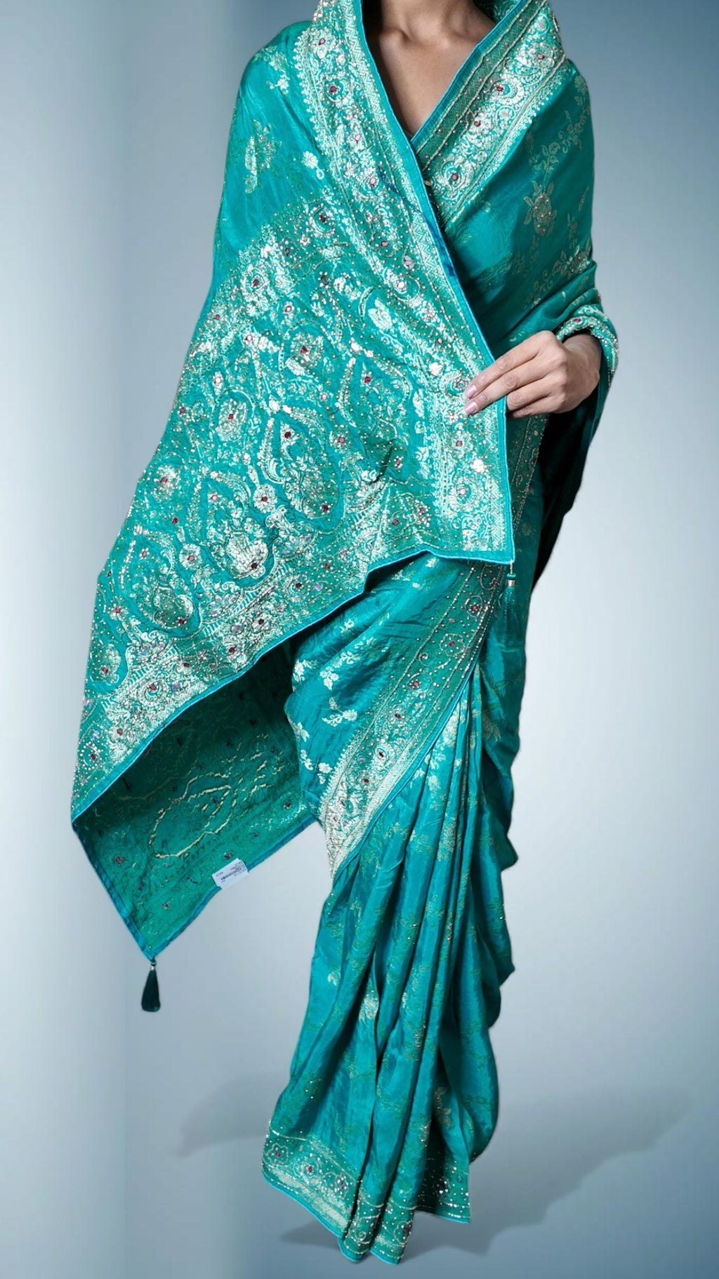 Jade Regal Opulent Essence Saree