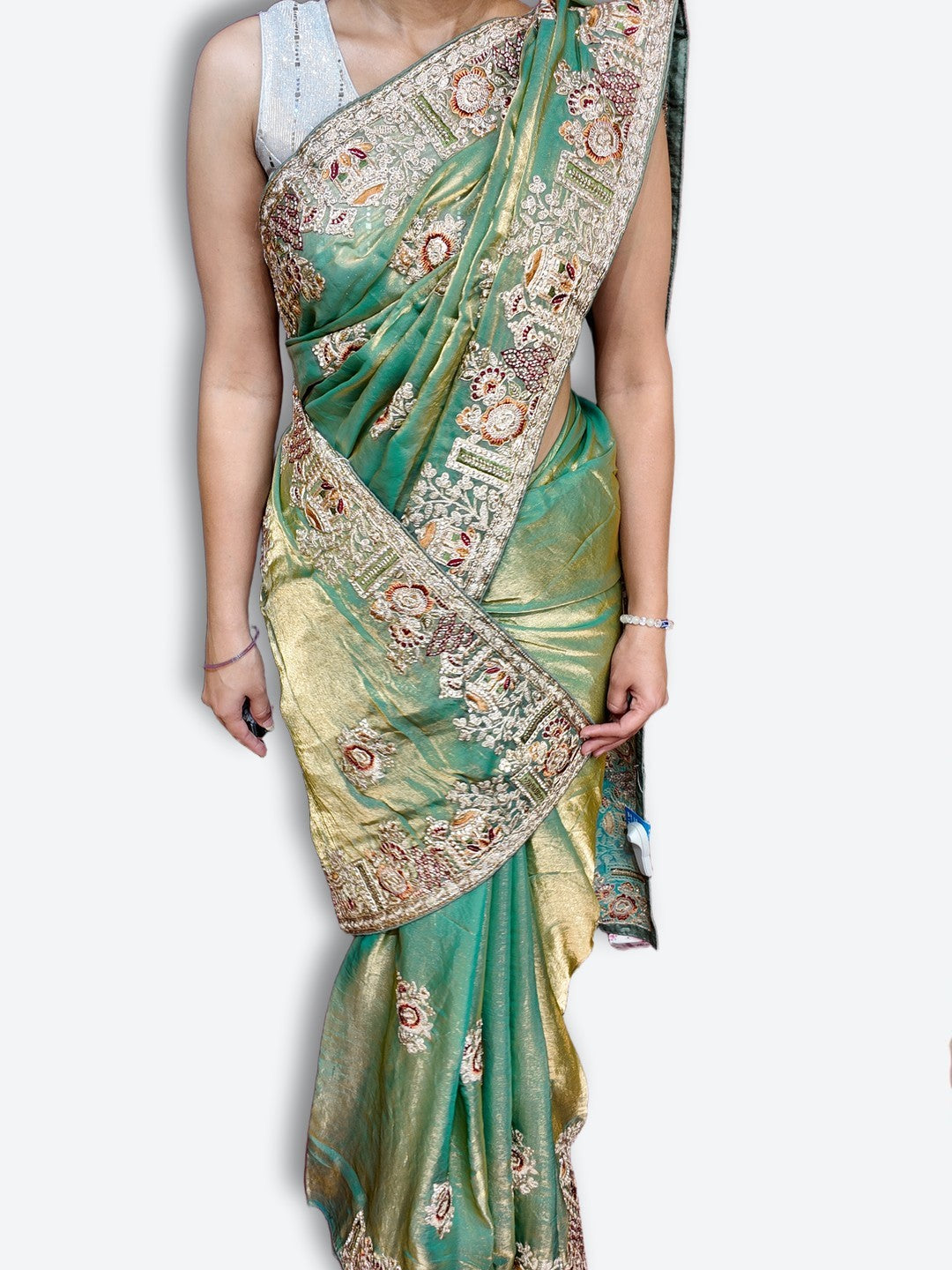 Jade Regal Opulent Heritage Saree