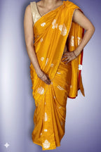 Saffron Regal Opulent Heritage Saree