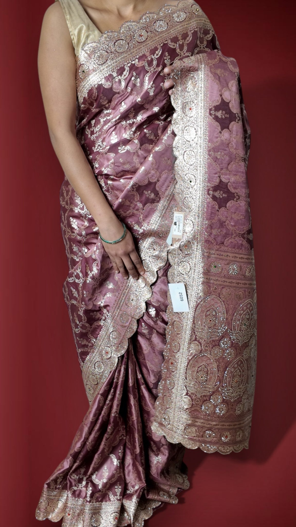 Amethyst Regal Opulent Heritage Saree