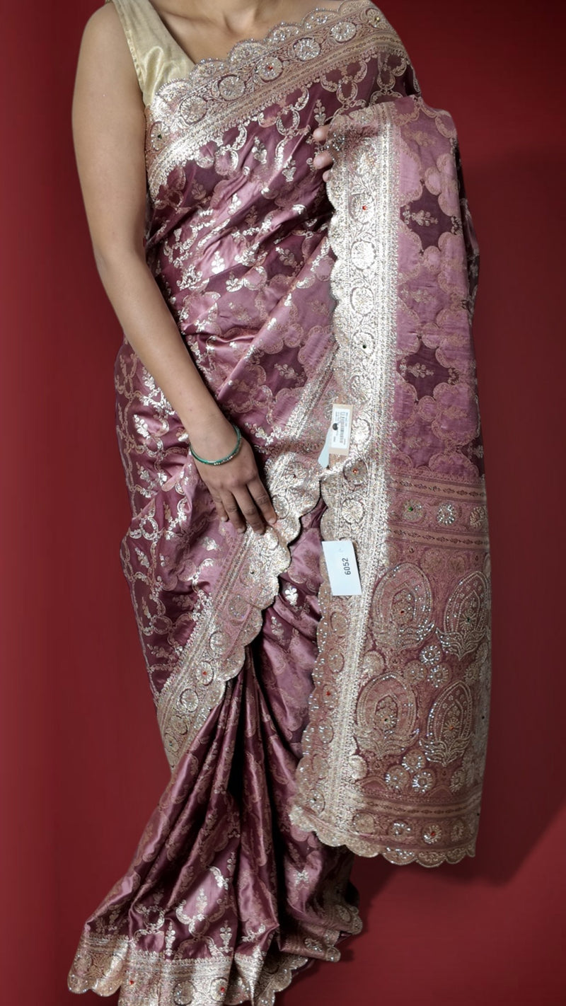 Amethyst Regal Opulent Heritage Saree