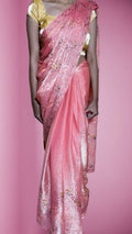 Blush Ethereal Graceful Heritage Saree