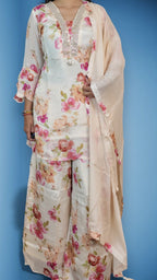 Ivory Ethereal Bloom Elegance Suit