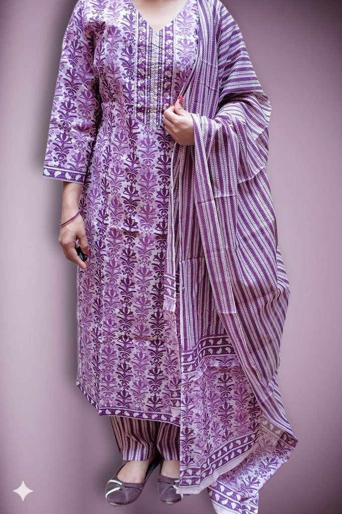 Orchid Graceful Couture Bloom Suit