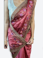 Bordeaux Regal Heritage Luxe Saree