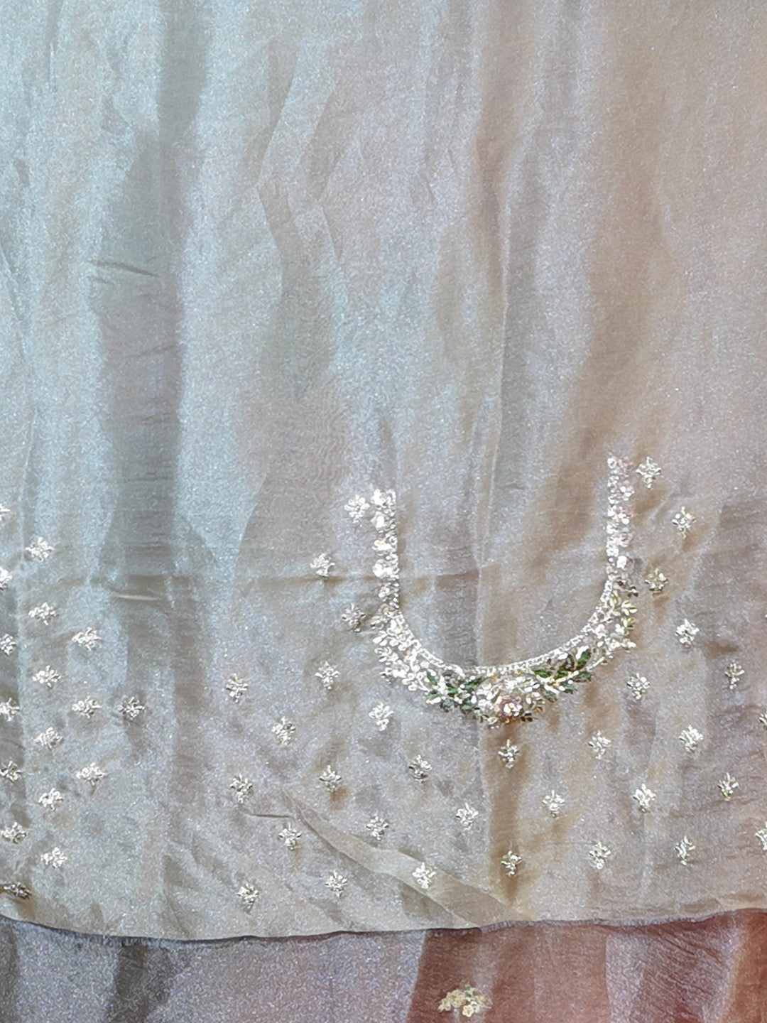 Champagne Timeless Regal Couture Saree