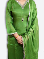 Emerald Regal Opulent Graceful Suit