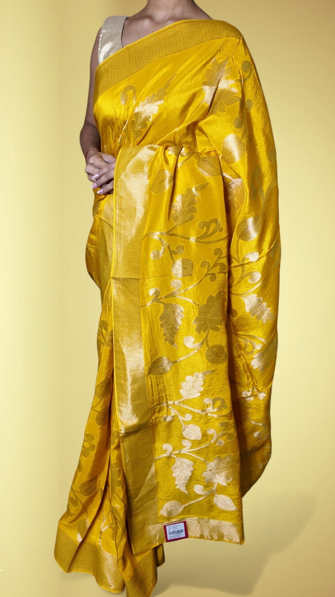 Saffron Regal Opulent Heritage Saree