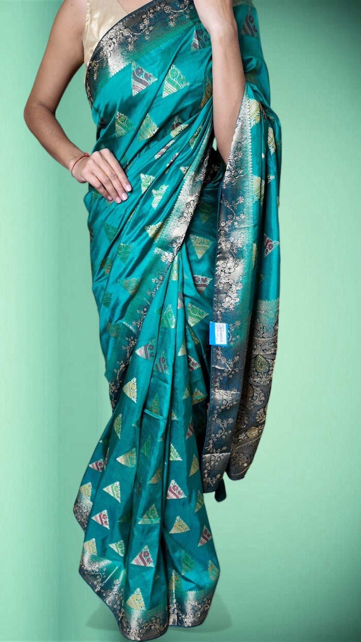 Emerald Regal Heritage Luxe Saree