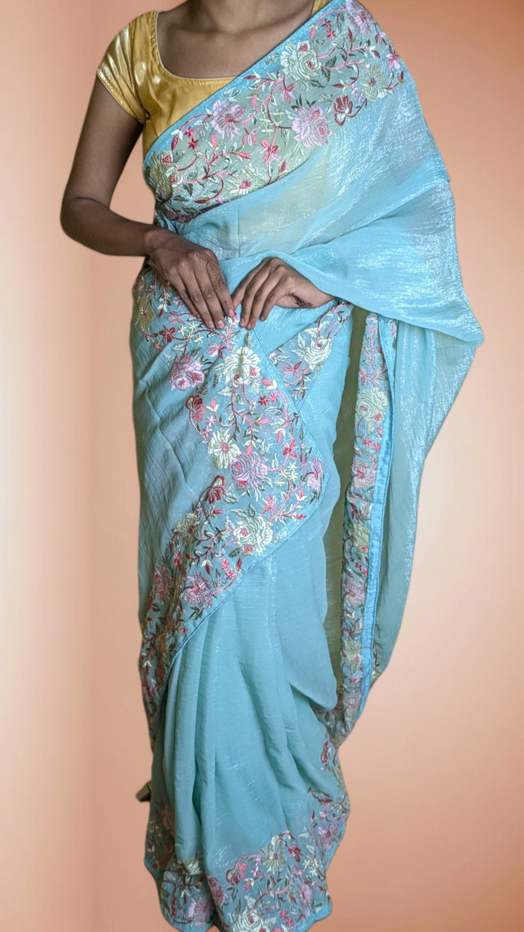 Jade Ethereal Regal Elegance Saree