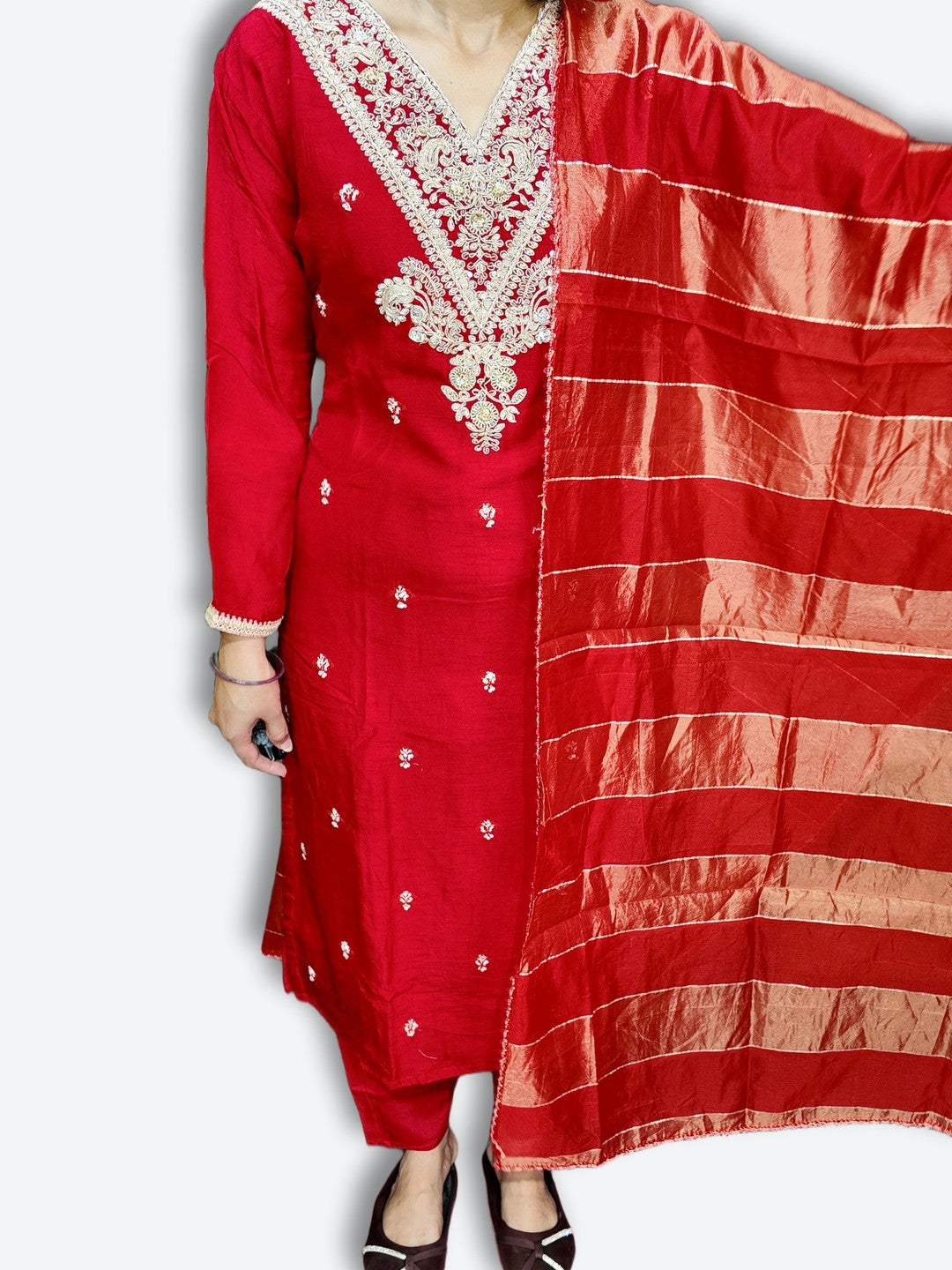 Crimson Regal Opulent Elegance Suit