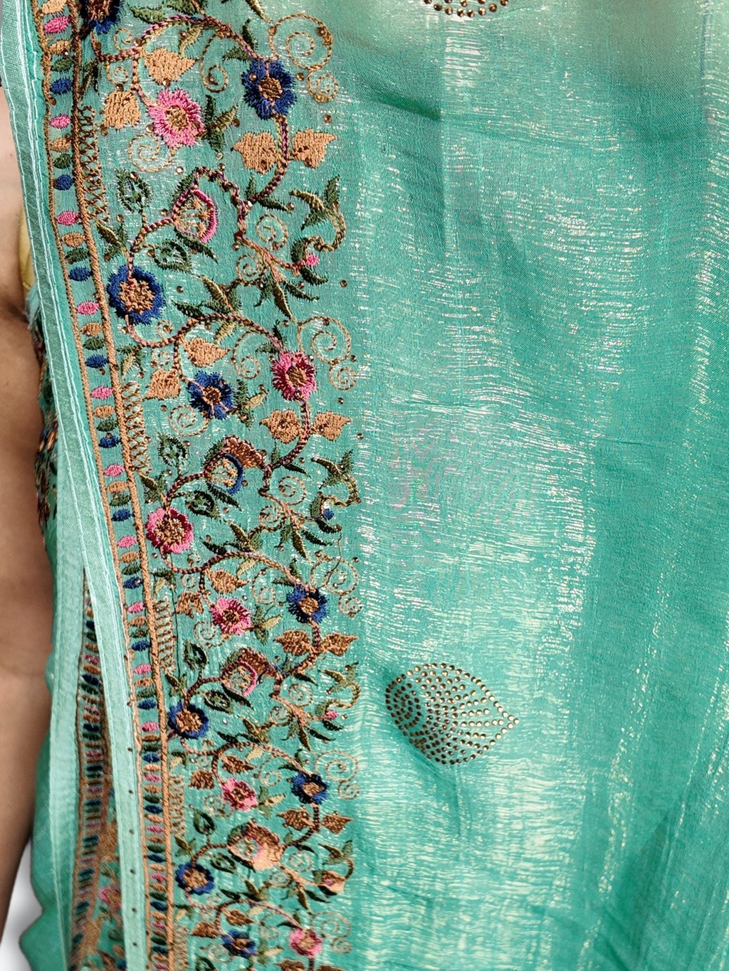Jade Enchanted Regal Elegance Saree