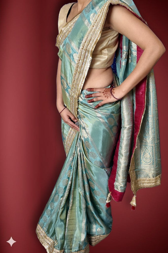 Jade Regal Exquisite Heritage Saree