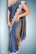 Sapphire Regal Opulent Elegance Saree