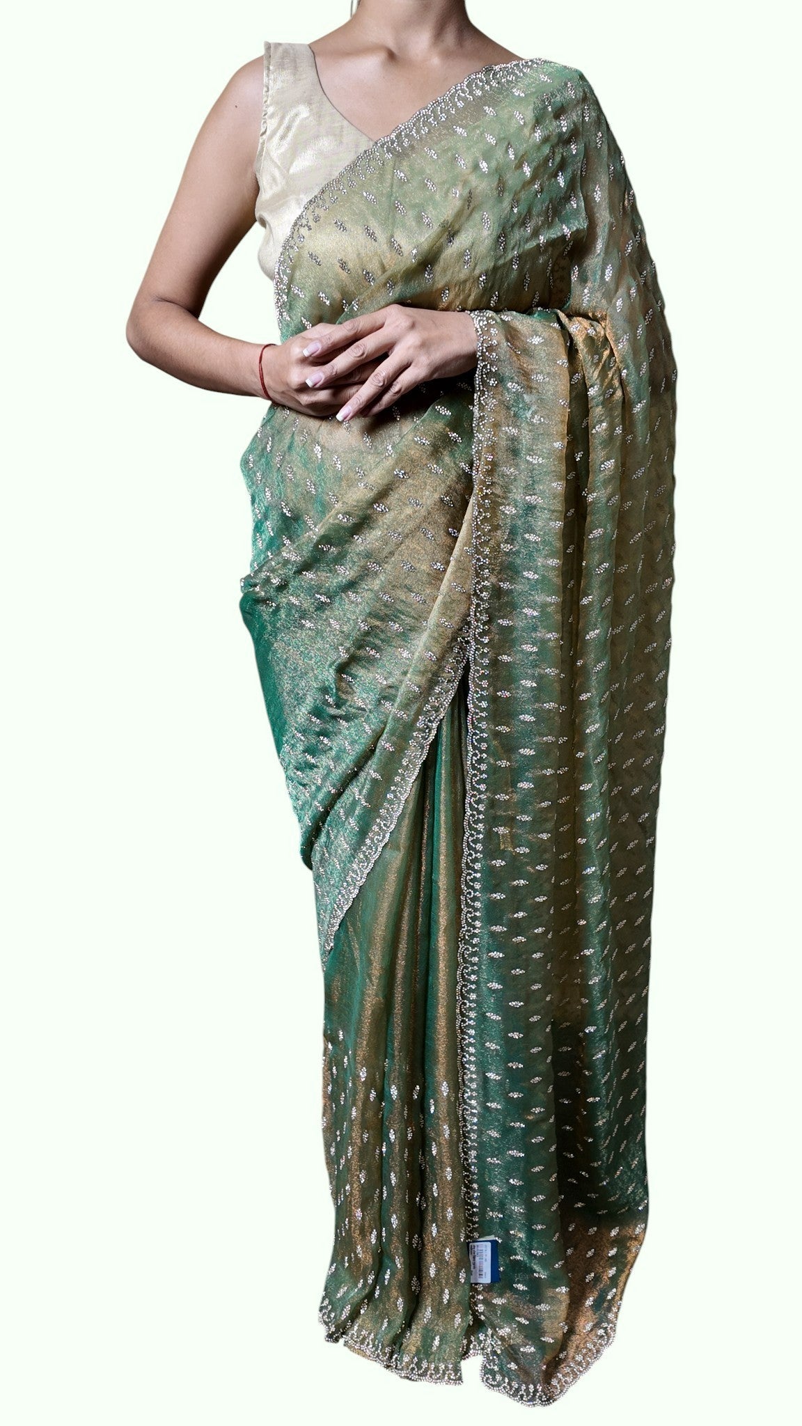 Emerald Regal Opulent Heritage Saree