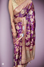 Fuchsia Regal Opulent Heritage Saree