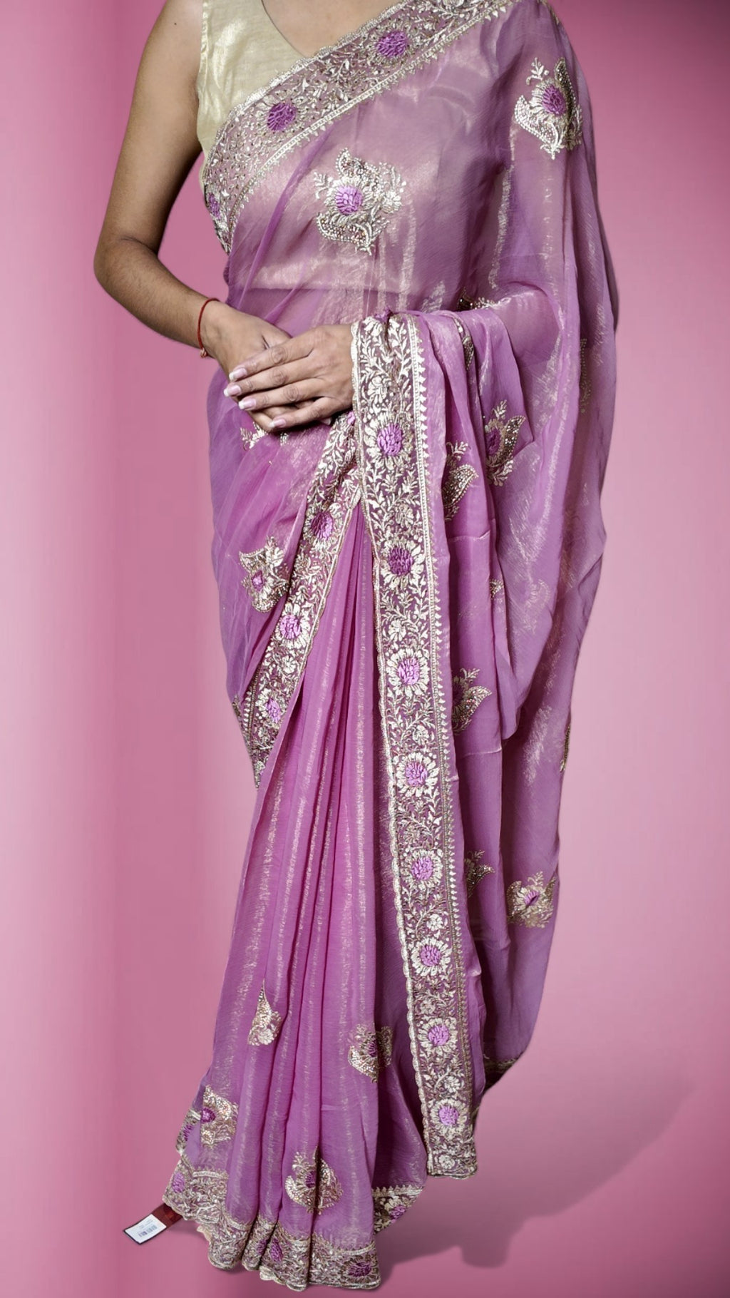Orchid Regal Opulent Graceful Saree