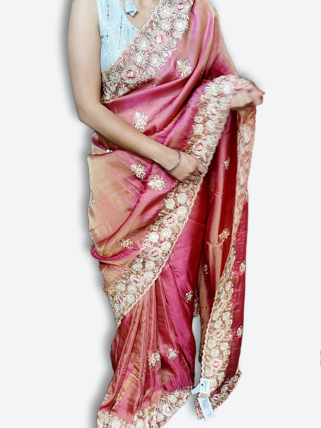 Blush Regal Opulent Couture Saree