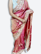 Blush Regal Opulent Couture Saree